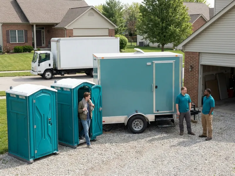 Portable Shower Trailers and Stalls in Fairfield, OH